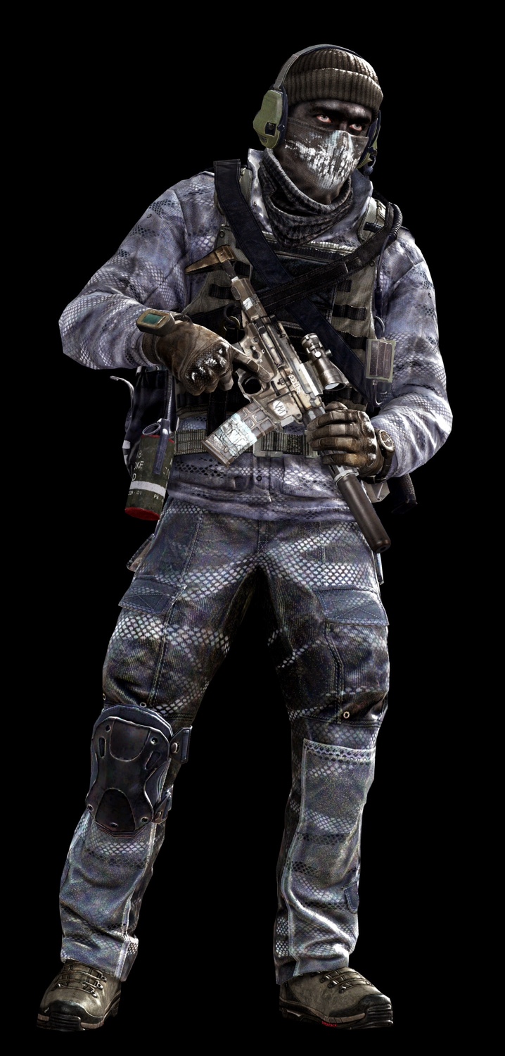 Cod Ghost Logan Full Body