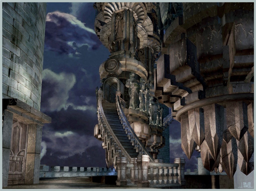 Final Fantasy IX Castle Alter Art Jake L Rowell Artist