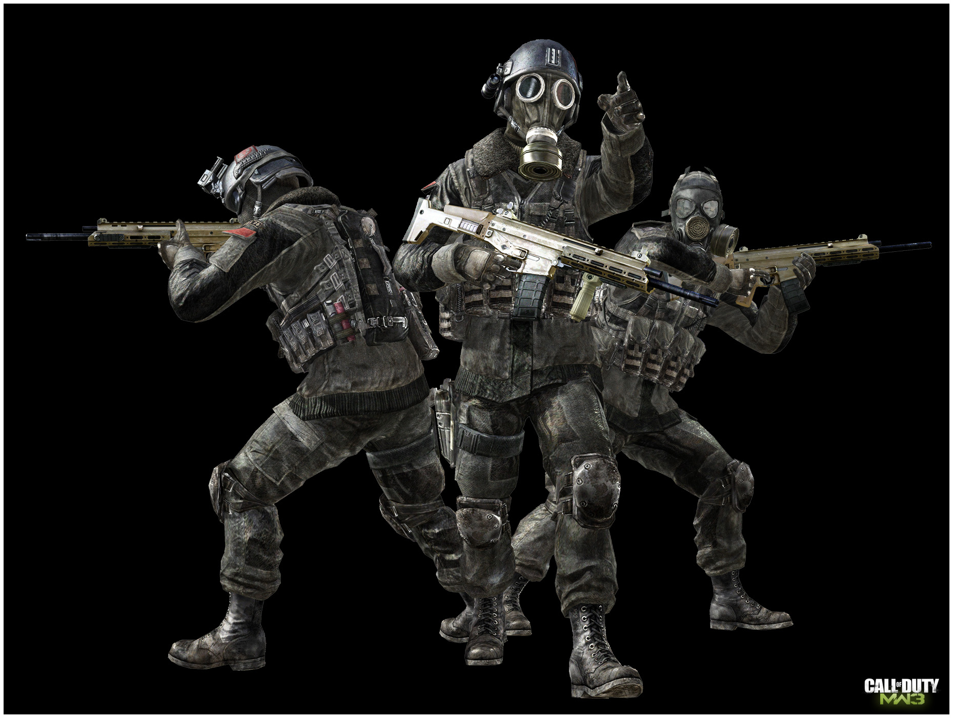 Call of Duty – Modern Warfare 3 (posed characters) Art: | Jake L Rowell ...
