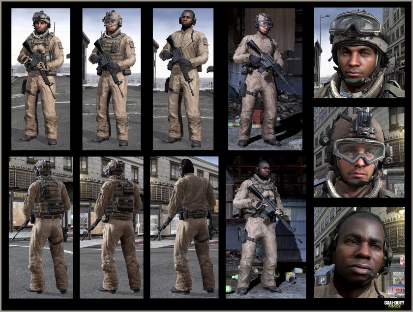 Call Of Duty Modern Warfare 3 tank Pilots Art Jake L Rowell 